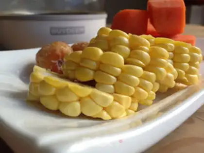 Make Corn carrot soup step 0