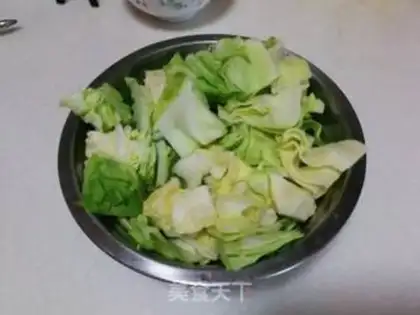 Make Meat sauce cabbage step 0