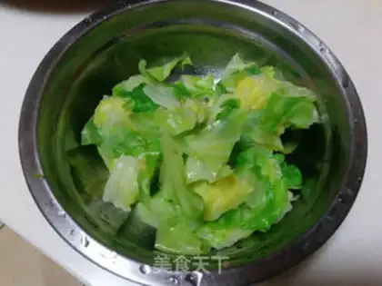 Make Meat sauce cabbage step 4
