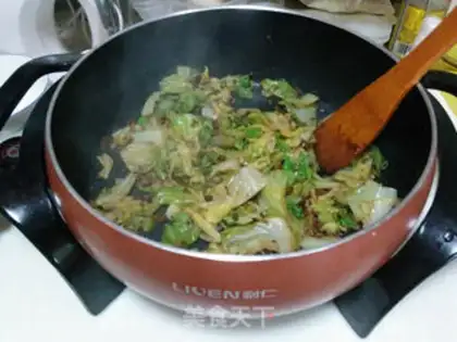 Make Meat sauce cabbage step 8