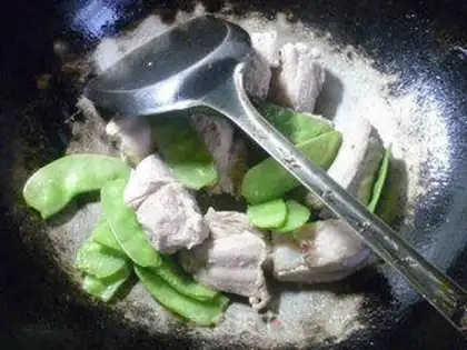 Make lentils fried ribs step 5