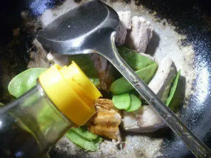 Make lentils fried ribs step 6