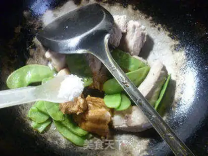 Make lentils fried ribs step 7