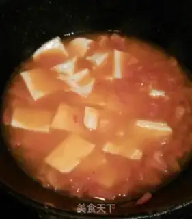 Make Tomato tofu soup step 5