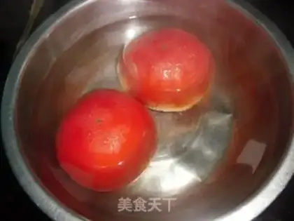 Make Tomato and tofu step 1