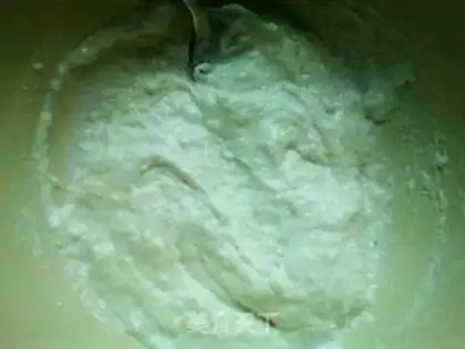 Make Black sesame onion pancakes step 1