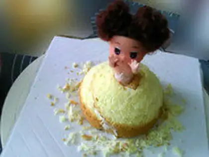 Make Pink little princess step 9