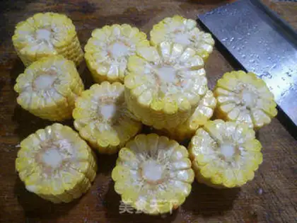 Make Sweet cornbone soup in blackwood step 2
