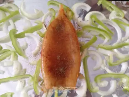 Make Roasted squid step 4