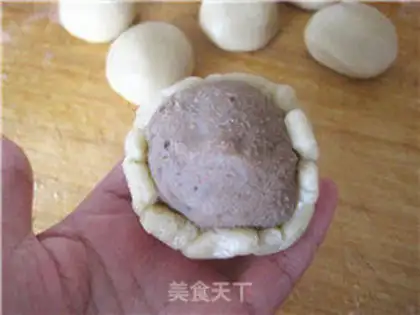 Make Chestnut mooncake step 11