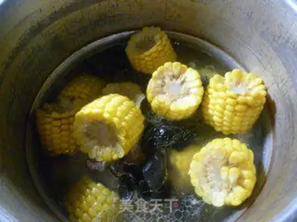 Make Sweet cornbone soup in blackwood step 9