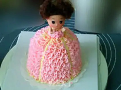Make Pink little princess step 22