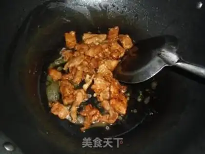 Make White-mucked meat step 3
