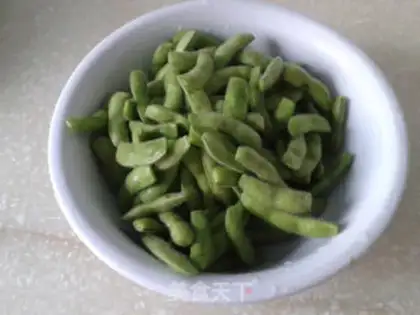 Make Salt-water beans step 1