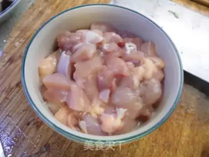 Make Three fresh chicken noodles step 1