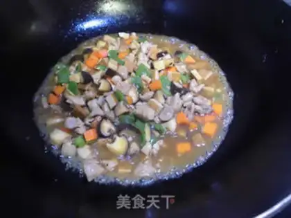 Make Three fresh chicken noodles step 5