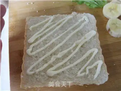 Make Banana egg sandwich step 4