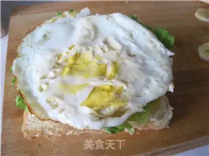 Make Banana egg sandwich step 7
