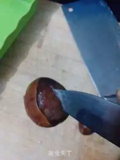 Make High-pressure kettle chestnut step 1