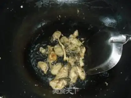 Make Seafood, yellow eggs step 4