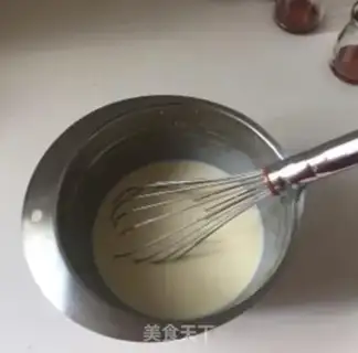 Make Caramel cheese pudding step 1