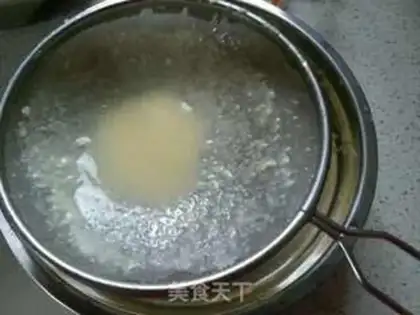 Make Caramel cheese pudding step 4