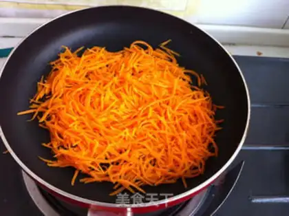Make Carrots and eggcakes step 4