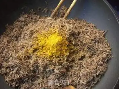 Make Curry beef pine step 13