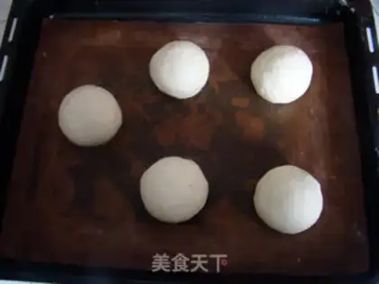 Make Red bean yolk step 6