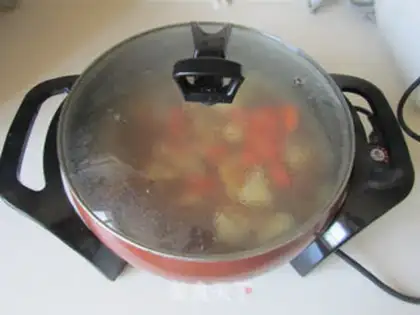 Make Curry fishballs step 5