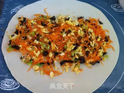 Make Carrots and eggcakes step 10
