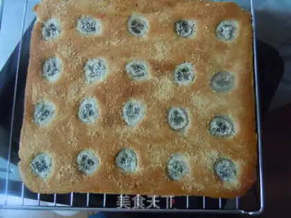 Make Coconut banana cake step 8