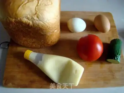 Make Panda sandwich step 0