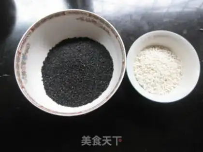 Make Homemade black sesame paste step 0