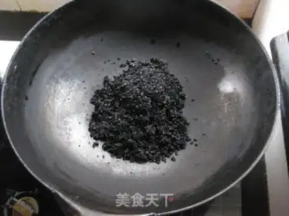 Make Homemade black sesame paste step 2