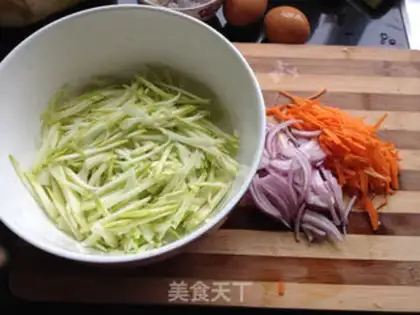 Make Shrimp Incisium Pancake step 1