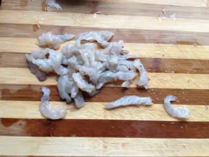 Make Shrimp Incisium Pancake step 2
