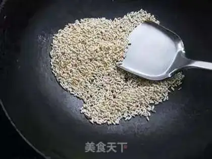 Make Homemade black sesame paste step 5