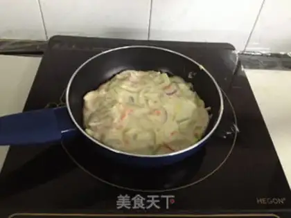Make Shrimp Incisium Pancake step 7