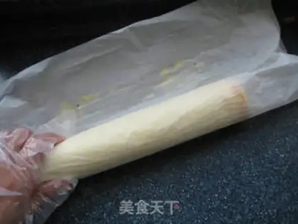 Make Meat pine rolls step 17