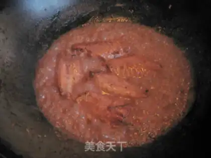 Make Rose chicken wings step 6