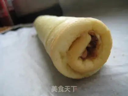 Make Meat pine rolls step 19