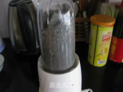 Make Homemade black sesame paste step 8