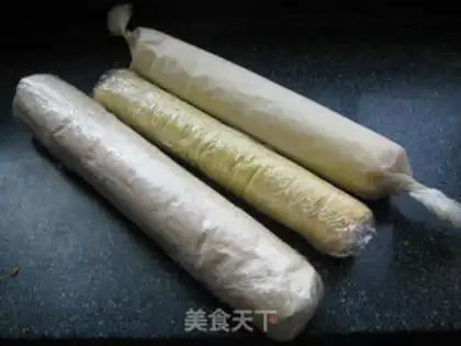 Make Meat pine rolls step 20