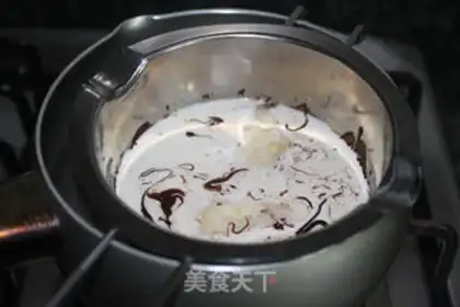 Make Chocolate mousse cake step 9