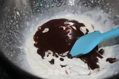 Make Chocolate mousse cake step 10