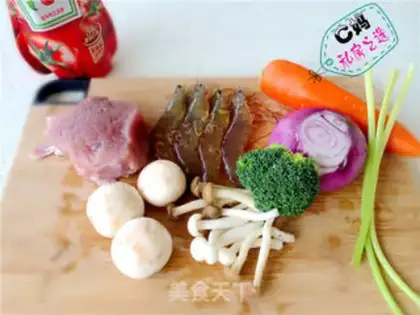 Make Cheese and shrimp pasta step 0