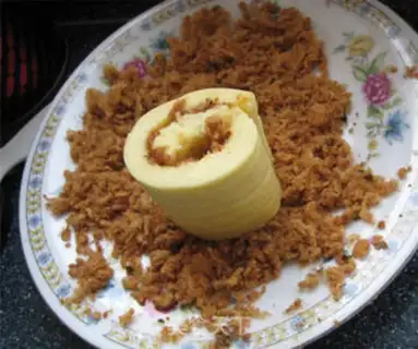 Make Meat pine rolls step 23