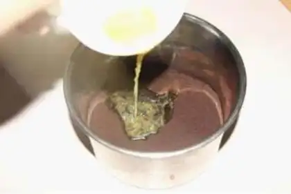Make Black forest cheesecake step 2
