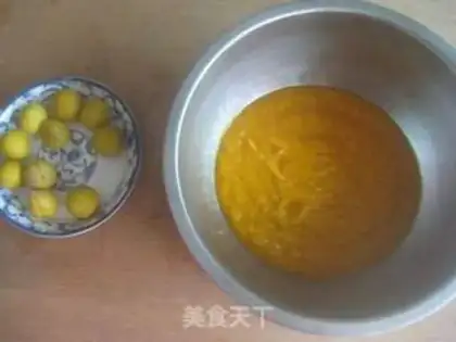 Make Pumpkin chestnuts step 0